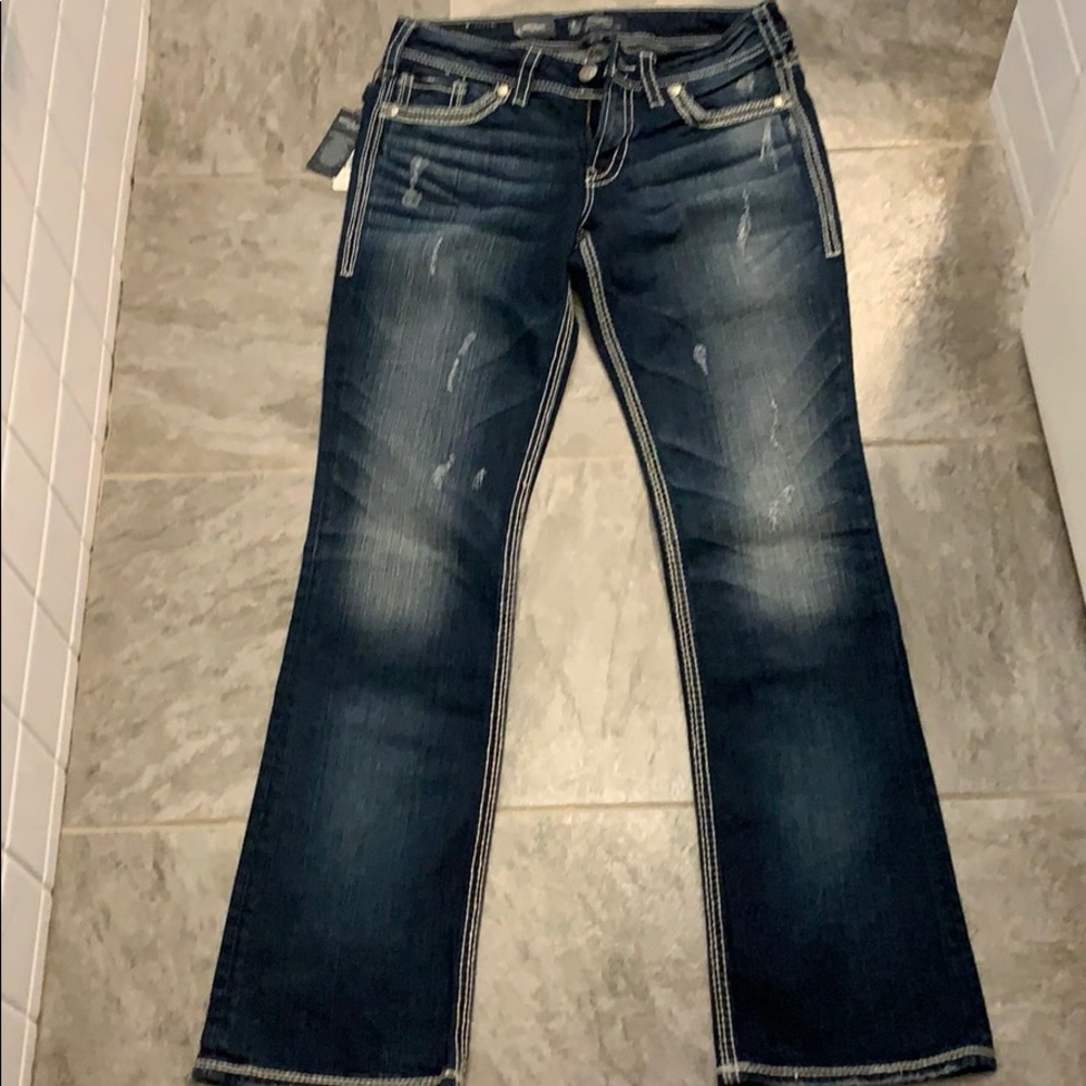 Suki Silver jeans